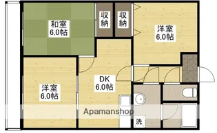 広島県広島市安佐北区可部南3丁目【マンション】の間取り