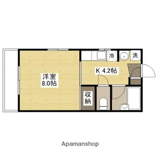 広島県広島市安佐北区可部南1丁目【マンション】の間取り