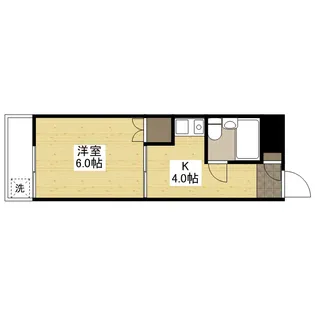 広島県広島市西区三篠北町【マンション】の間取り