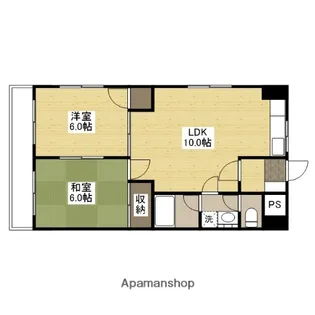 舟入清水ビル【3階】の間取り