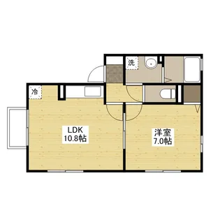 プリメーラいそあいⅡ【1階】の間取り