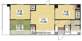 丸子ビル【6階】の間取り