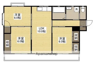 広島県広島市東区温品1丁目【マンション】の間取り