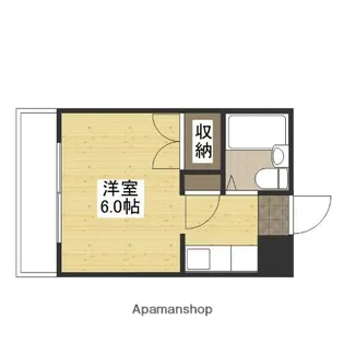 広島県広島市安佐北区落合1丁目【マンション】の間取り