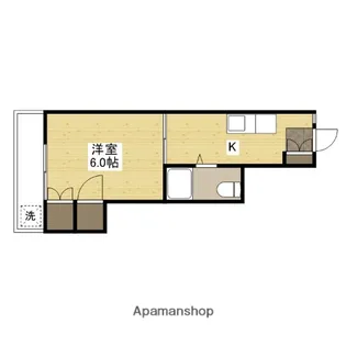 広島県広島市西区楠木町1丁目【マンション】の間取り