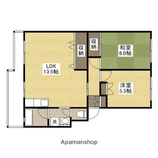 マルヒロハイツ【2階】の間取り