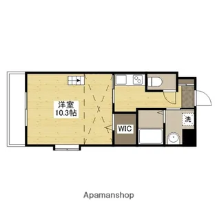 プレジールジョイ西原【5階】の間取り