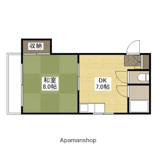 塩本ビル【4階】の間取り