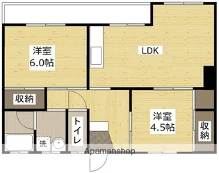 広島県広島市東区光町2丁目【マンション】の間取り