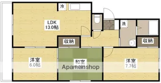 レジデンスSH【3階】の間取り