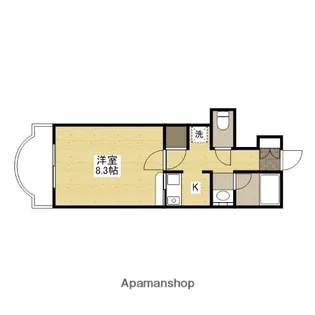 フォートレス【2階】の間取り