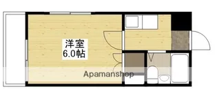 ロイヤル東雲【4階】の間取り
