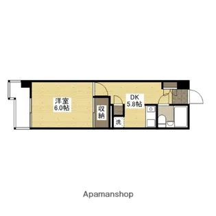 ロイヤルOS【3階】の間取り