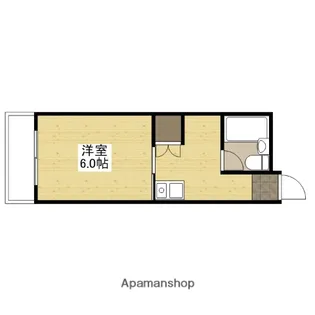 広島県広島市安佐南区古市3丁目【マンション】の間取り