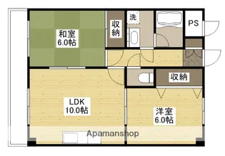 広島県広島市安佐南区東原1丁目【マンション】の間取り