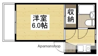 ハウス二葉【1階】の間取り