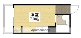広島県広島市中区舟入川口町【マンション】の間取り
