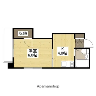 清和榎町【6階】の間取り