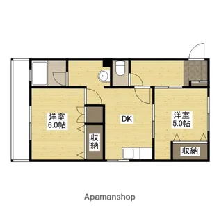 熊本ビル【2階】の間取り