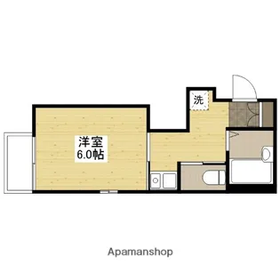 ジェフメノー【2階】の間取り