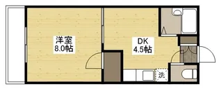 カーサ新町【1階】の間取り