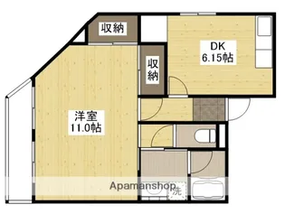 RSビル【4階】の間取り