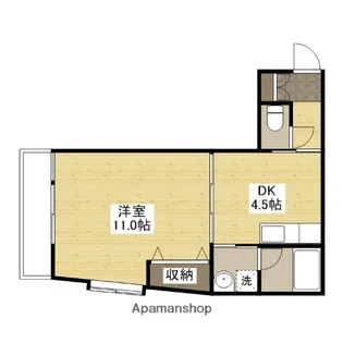 クレールミタキ【2階】の間取り