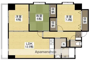 広島県広島市安佐南区祇園4丁目【マンション】の間取り