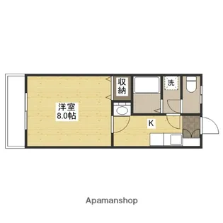 広島県広島市安佐北区可部5丁目【マンション】の間取り