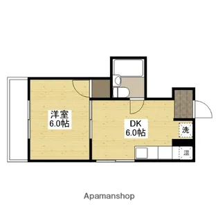 広島県広島市西区中広町2丁目【マンション】の間取り