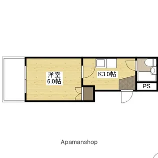 かみむらビル【4階】の間取り