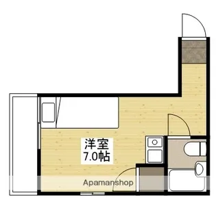 クリスタルレジデンス舟入【4階】の間取り