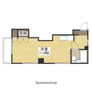 広島県広島市安佐南区長束1丁目【マンション】の間取り