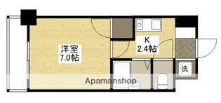 フォルム牛田新町【6階】の間取り