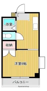 サンライズ鶴江A棟【1階】の間取り
