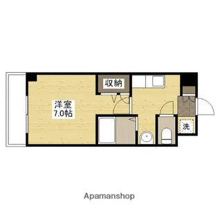 イマニシビル【6階】の間取り