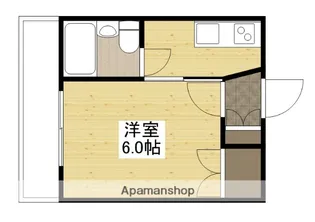 東雲ハイツ【1階】の間取り