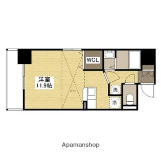 グランマーレ17【6階】の間取り