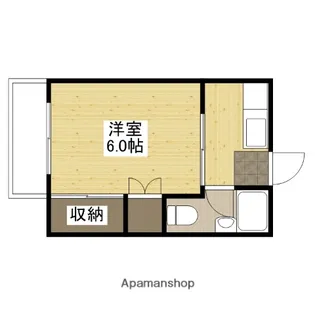 山肩ビル【2階】の間取り