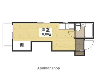 第2和秀ビル【4階】の間取り