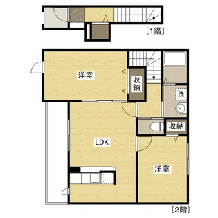 グラース プラシード【2階】の間取り