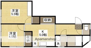 広島県広島市中区光南2丁目【マンション】の間取り