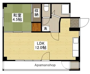 いづみビル【3階】の間取り