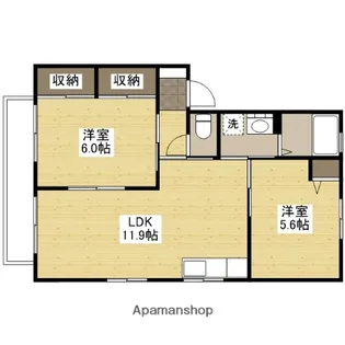 グリーンヒルズ瀬野西【2階】の間取り