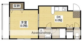 広島県広島市南区宇品御幸5丁目【マンション】の間取り