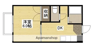 広島県広島市安佐南区祇園7丁目【アパート】の間取り