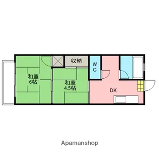 折本ビル【4階】の間取り