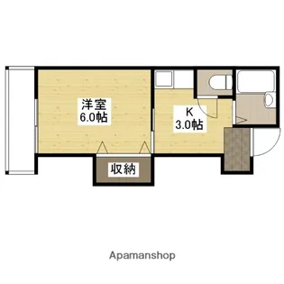 広島県広島市西区己斐本町2丁目【マンション】の間取り