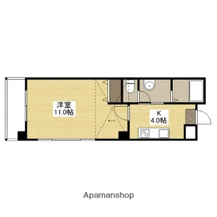 第13平勝ビル【2階】の間取り