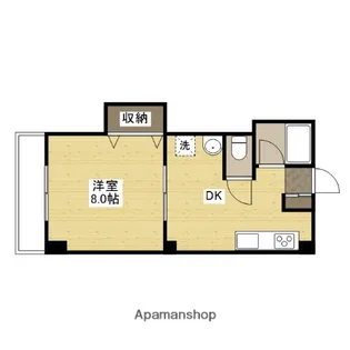 広島県広島市西区三篠町3丁目【マンション】の間取り